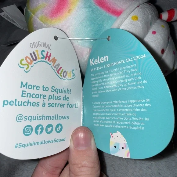 BNWT: 5” Kelen Scented Squishmallow - Picture 5 of 10